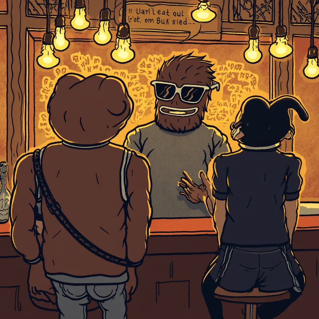Landwolf in the Bar